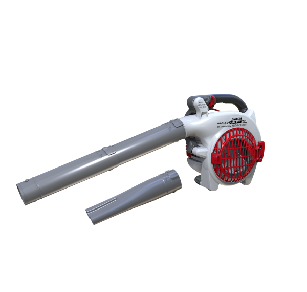 PROFESSIONAL AV Leaf blower. Atom 2-stroke 26 HPE High Performance 500 hour commercial engine. World's most powerful airblast.