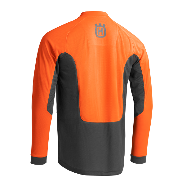 Hi Vis Work T-Shirt Long Sleeve - Image 2