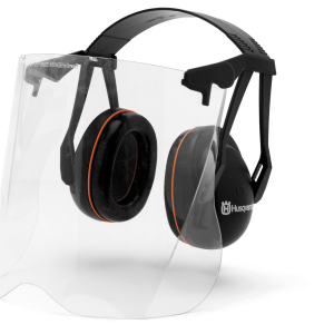 Garden Earmuffs with Perspex Visor