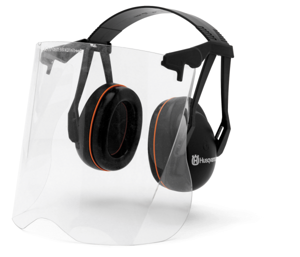 Garden Earmuffs with Perspex Visor