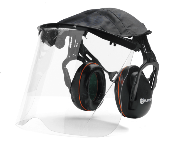 Premium Earmuffs with Plexi Visor