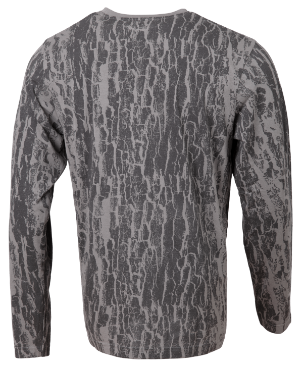 Xplorer T-shirt long sleeved unisex, Bark camo - Image 2