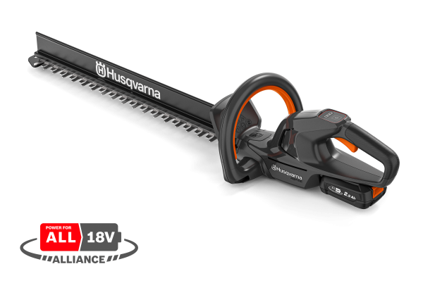 Husqvarna Aspire™ Hedge Trimmer 18V Kit With 2.5Ah Battery and 2.5Ah Charger