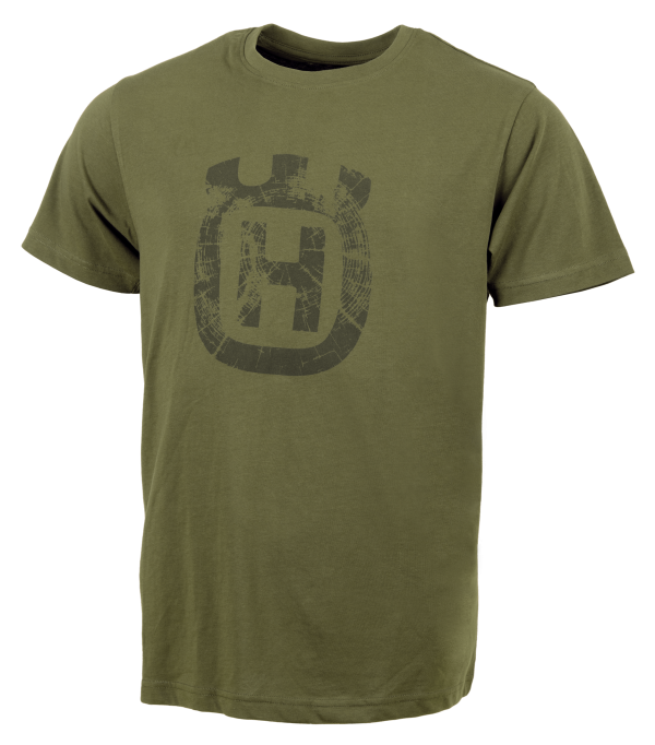 Husqvarna Xplorer T-Shirt Short Sleeve Unisex Tree Ring Crown
